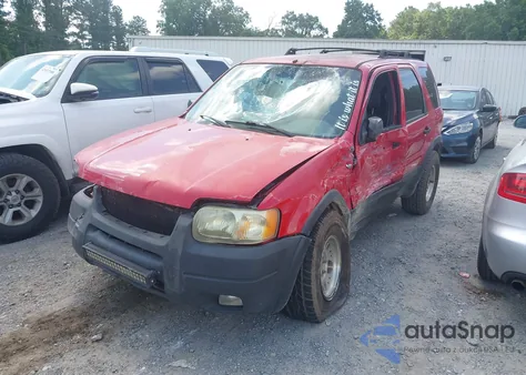 2002 Ford Escape Xlt z USA, uszkodzony, nr VIN 1FMYU031X2KA95567